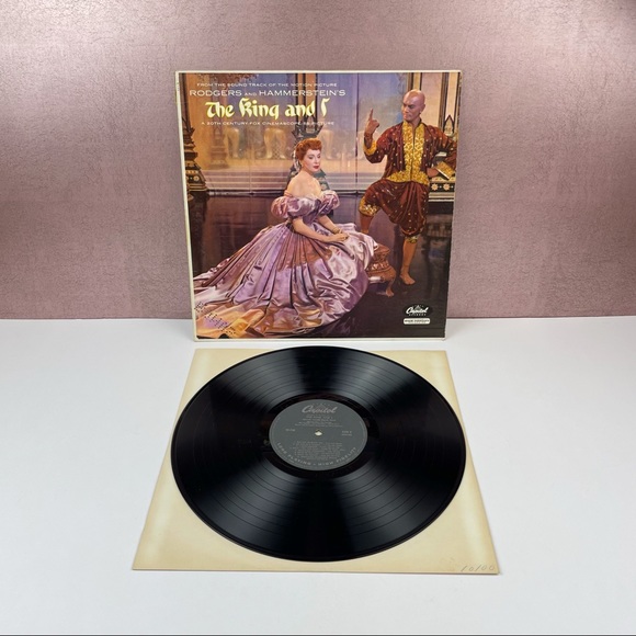 Vintage The King And I Rodgers And Hammerstein Vinyl Music Record - Picture 1 of 7